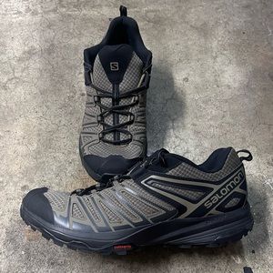 Men’s Salomon Hiking shoes.